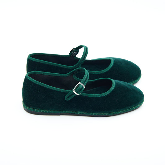 Mary Jane - Emerald Green 