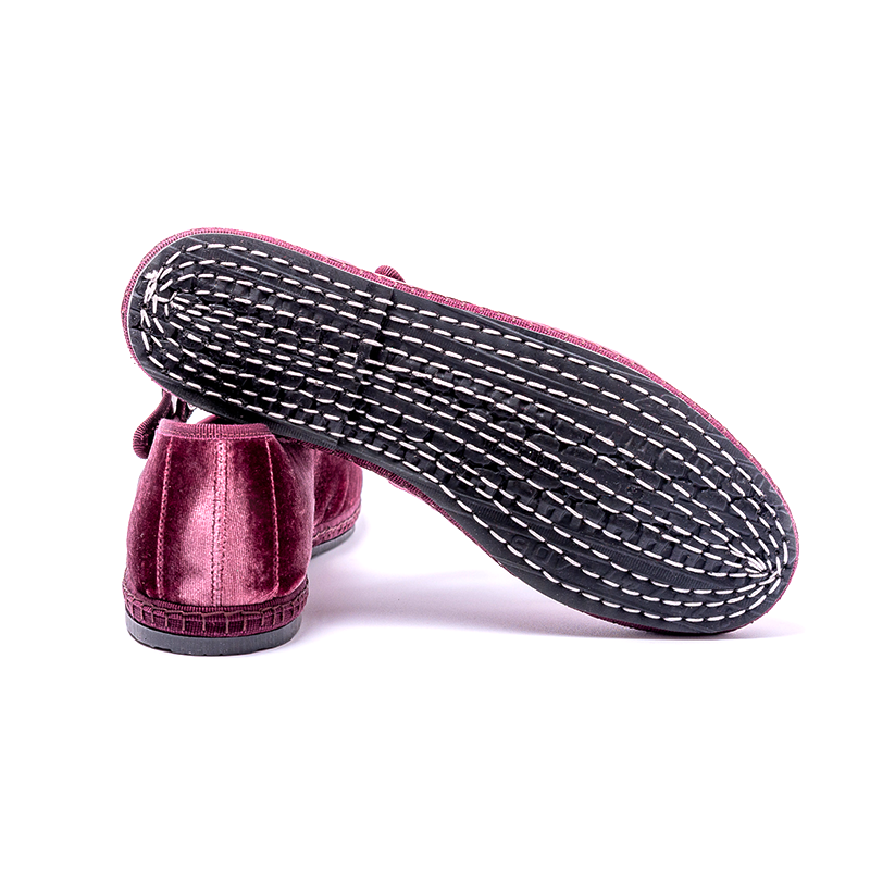 Mary Jane – Seidiges Samtrosa | Rosa Zopf 