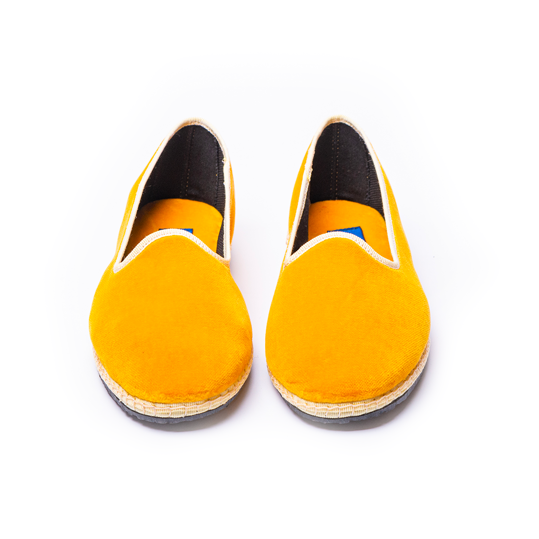 Friulane – Kükengelb | Ecrufarbener Zopf - Damen &amp; Herren 