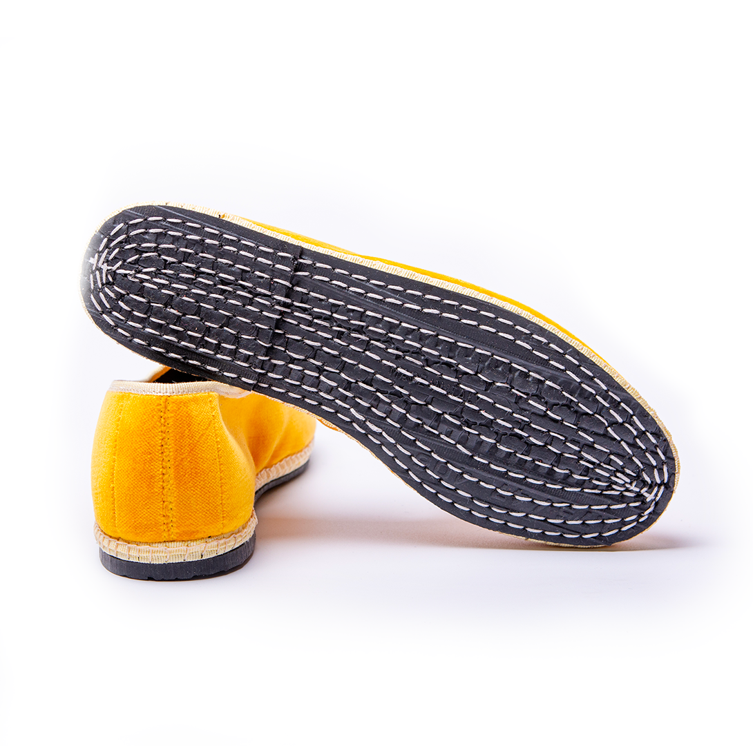 Friulane – Kükengelb | Ecrufarbener Zopf - Damen &amp; Herren 