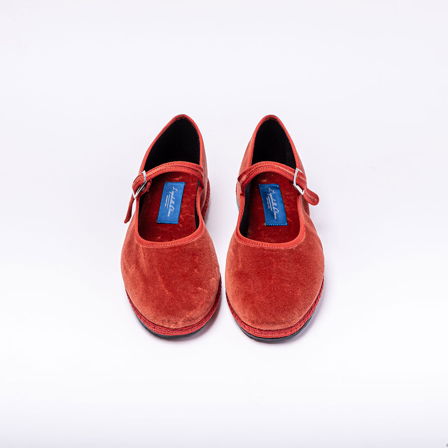 Furlane Mary Jane -  Orange Brulé | Ganse Orangé