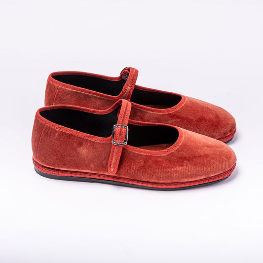 Furlane Mary Jane -  Orange Brulé | Ganse Orangé