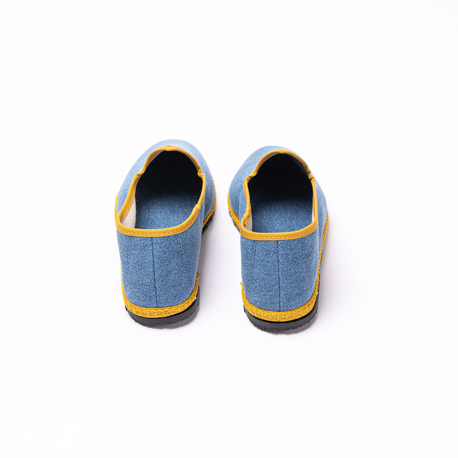 Friulane Paradisio - Toile Bleu jean I Ganse Ocre