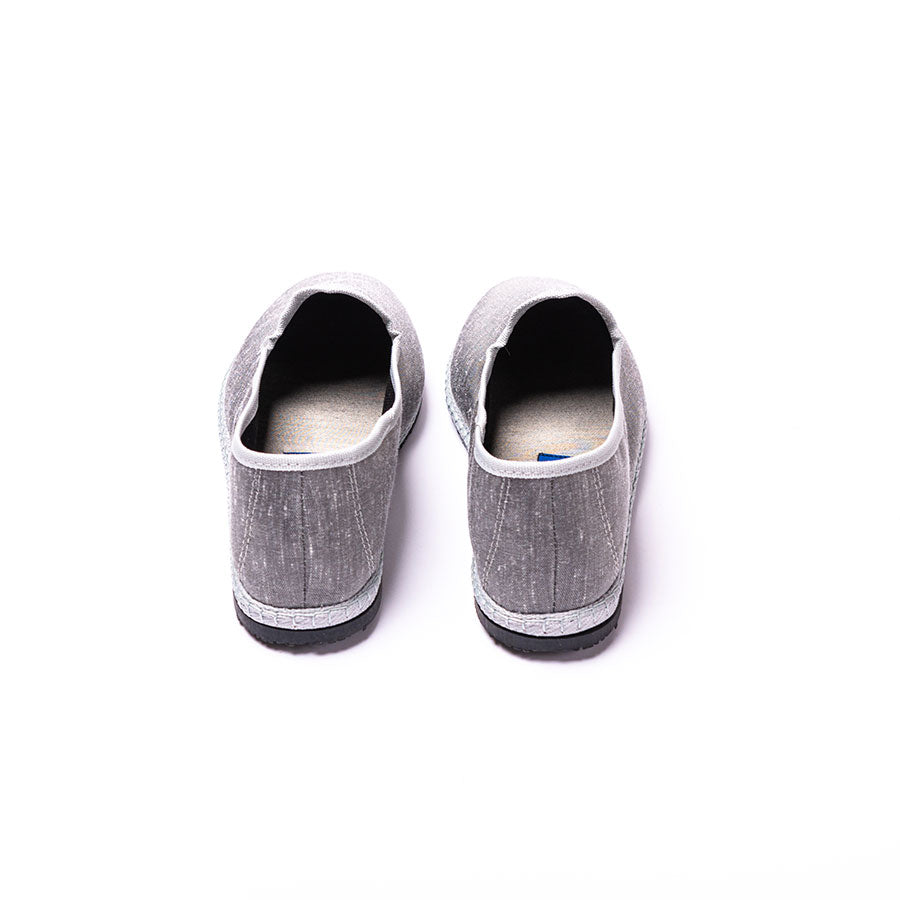 Friulane Paradisio - Soie sauvage Gris argent I Ganse Blanc