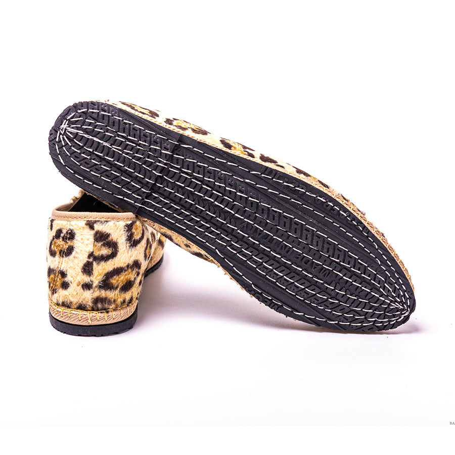 Friulane Paradisio - Velours Impression Fauve I Ganse Ecru