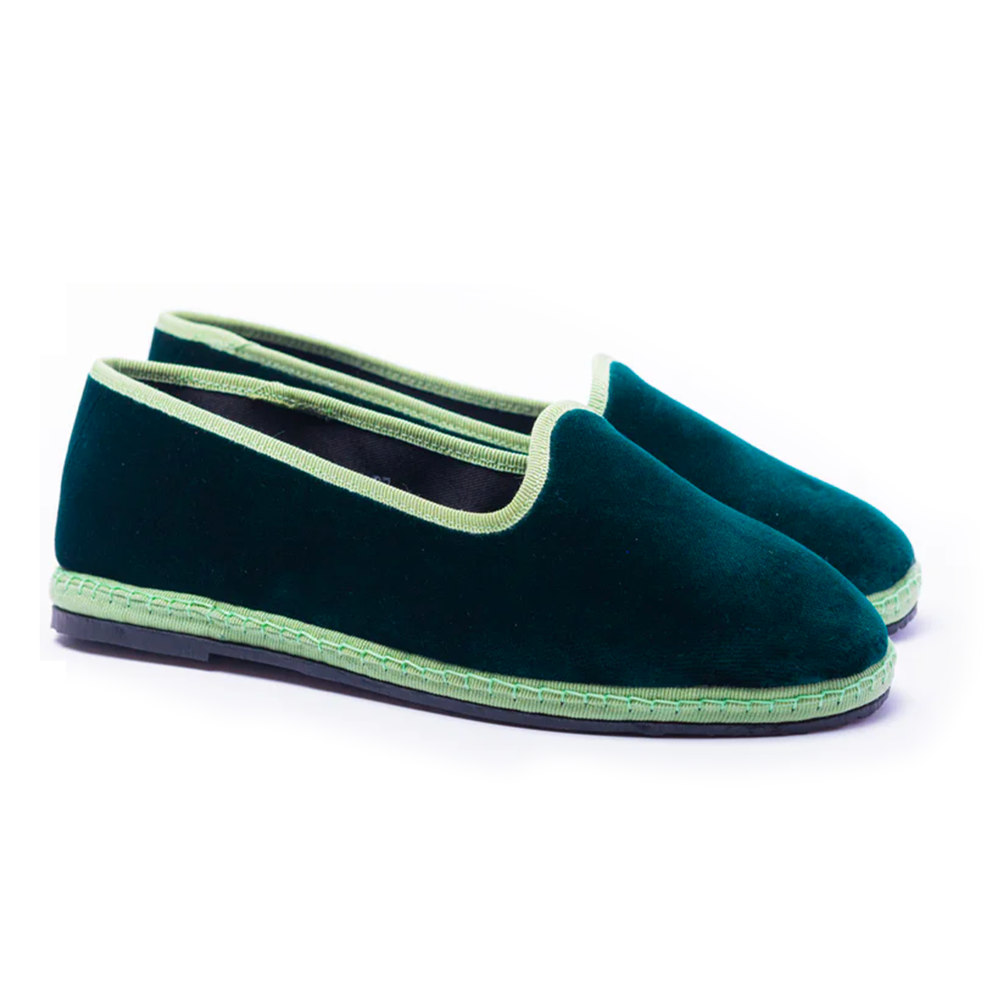 Friulane Fir Green Light Green Strap Women Men L'Espadrille de  Venise