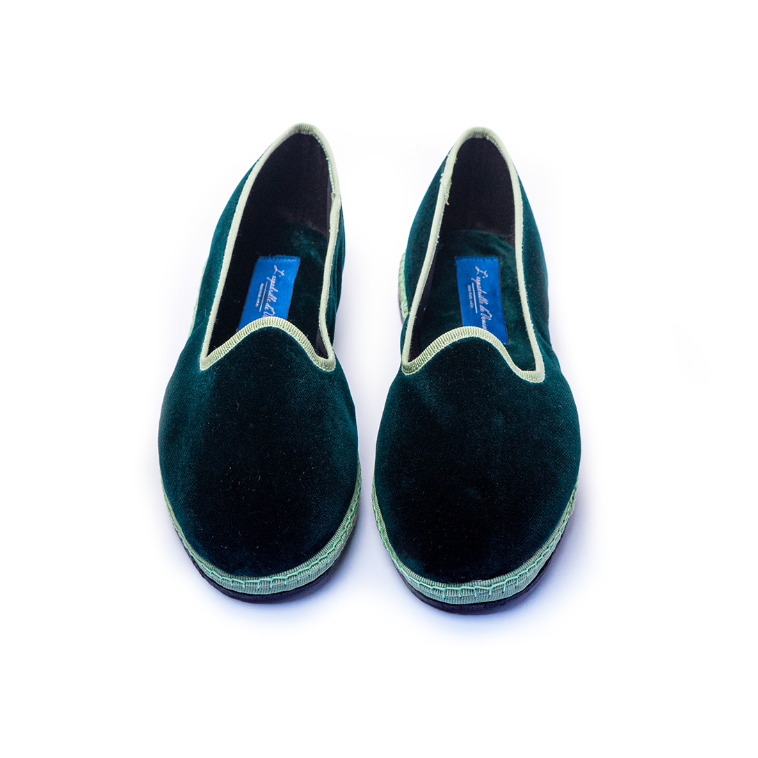 Friulane – Tannengrün | Hellgrüner Zopf – Damen &amp; Herren 