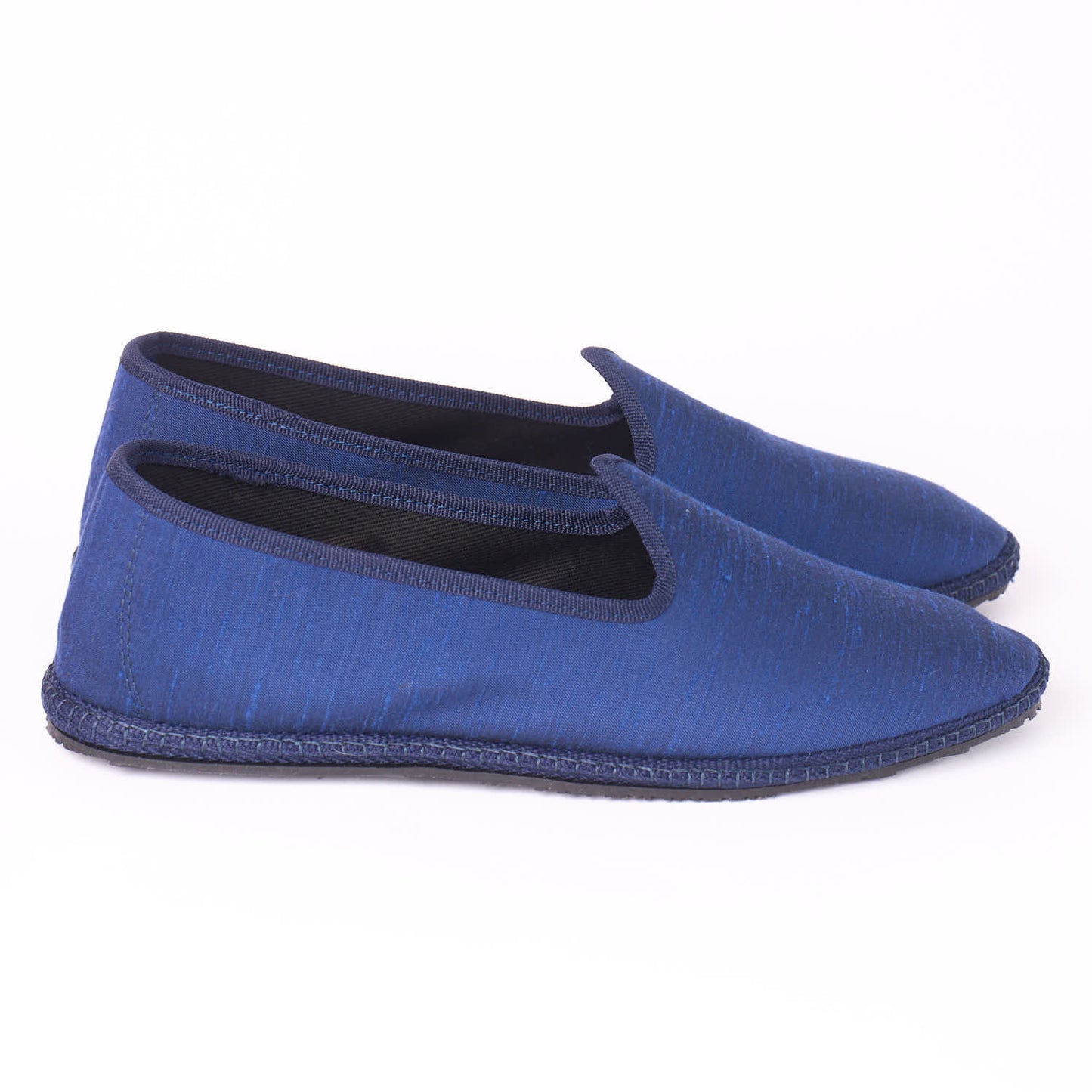 Friulane Paradisio - Shantung Bleu - Soie Sauvage -20%