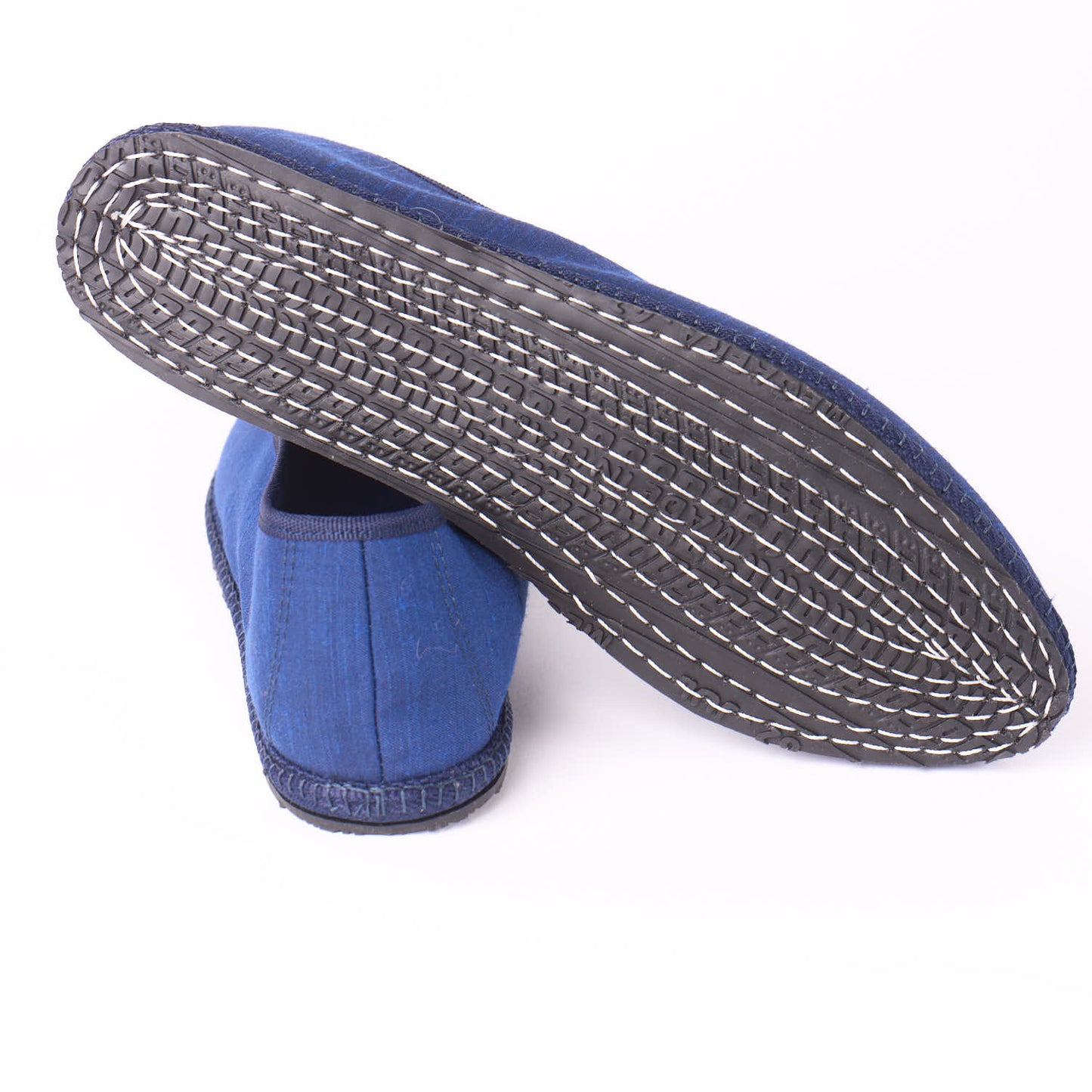 Friulane Paradisio - Shantung Bleu - Soie Sauvage -20%