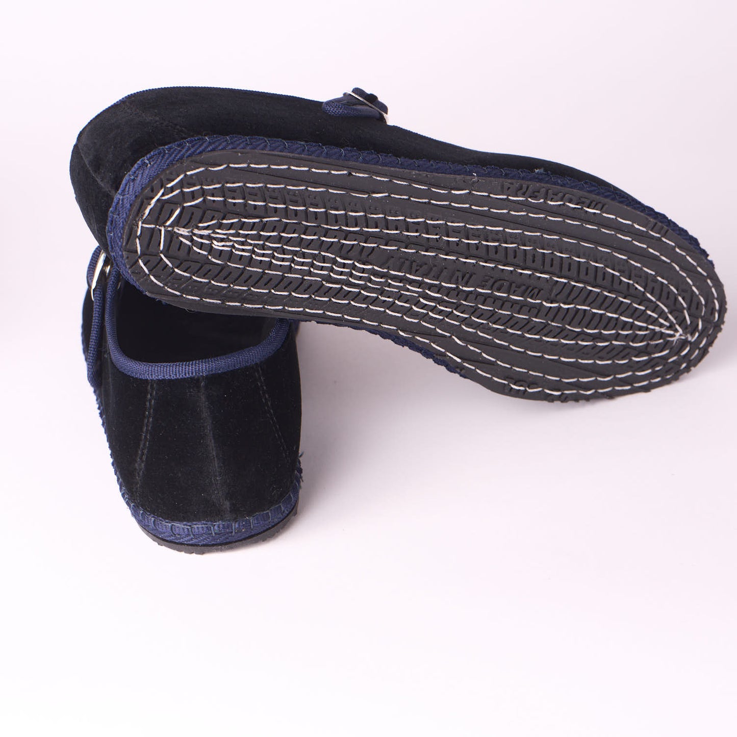 Mary Jane - Black | Navy Trim 