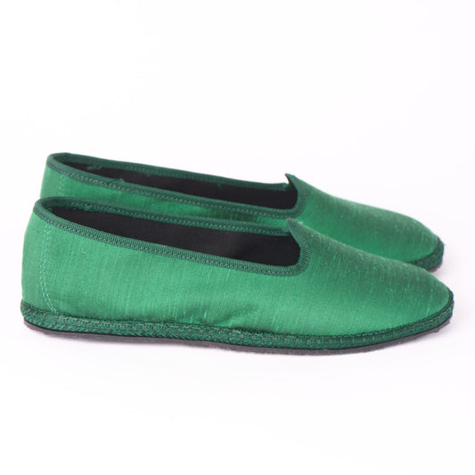 Friulane - Shantung Green light | Wild Silk 