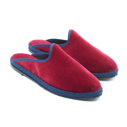 Friauler Sabot - Bordeaux | Marine-Geflecht 