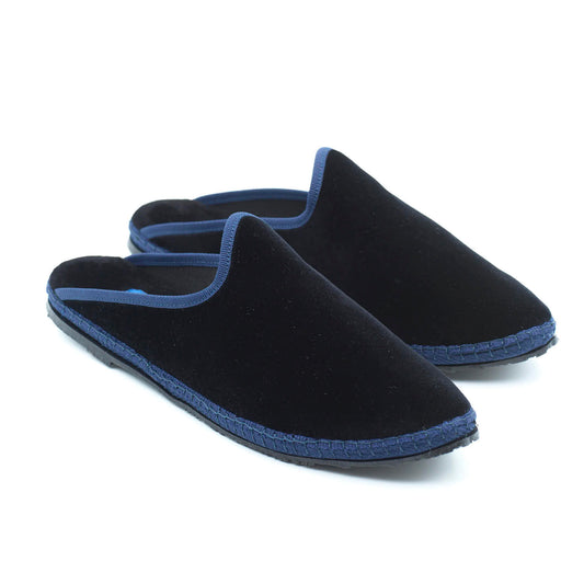 Friulane Sabot - Noir | Ganse Bleu