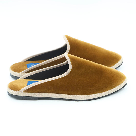 Friulane Sabot - Cinnamon | Ecru braid 