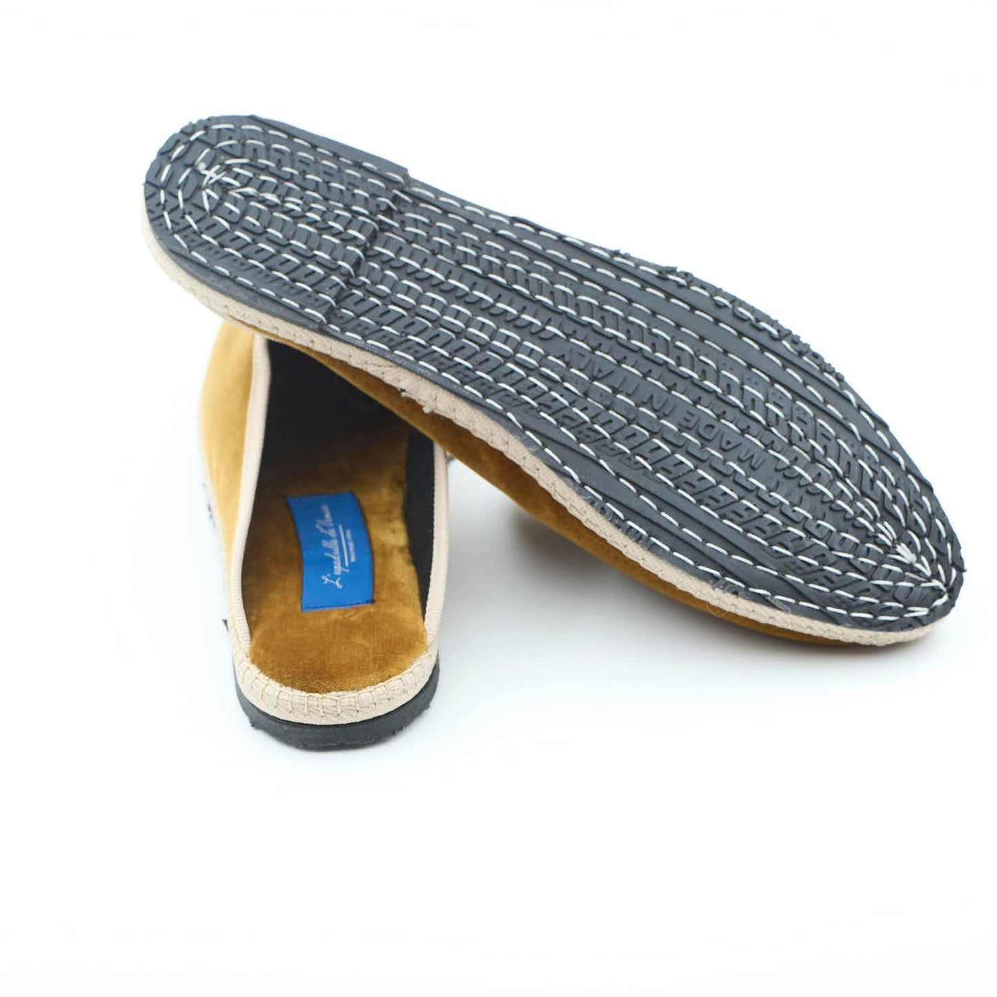 Friulane Sabot - Cinnamon | Ecru braid 