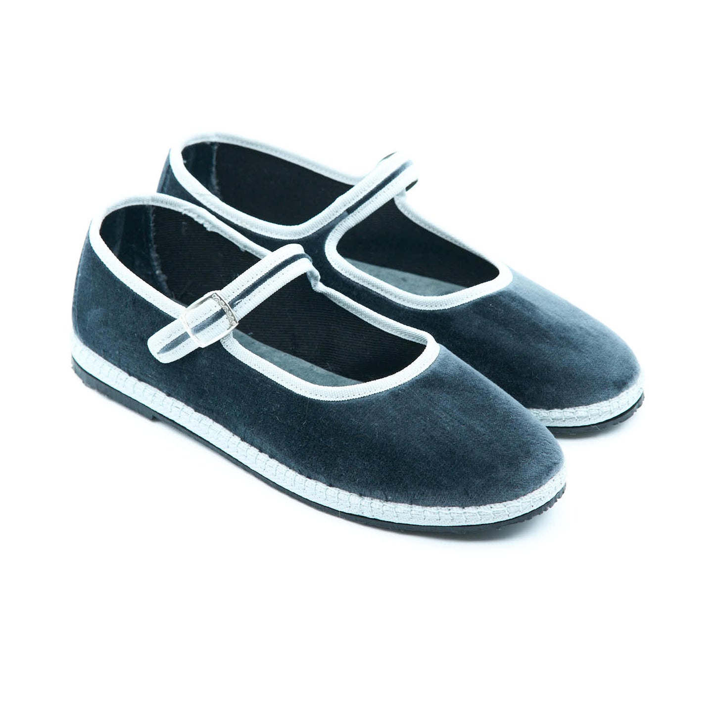 Furlane Mary Jane - Gris Anthracite | Ganse Gris Clair