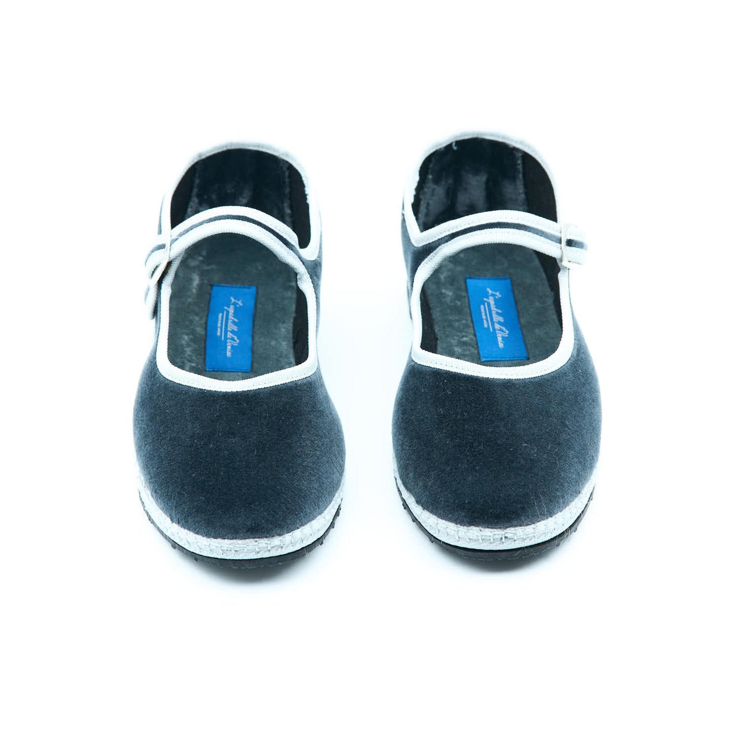 Furlane Mary Jane - Gris Anthracite | Ganse Gris Clair